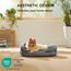 BEDSURE Katzenbett waschbar Katzen Bettchen - 63x53x20cm Katzenkorb mit zweiseitig Innenkissen Katzenschlafplatz für Katzen oder kleine Hunde