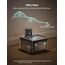 DownyPaws 2.5L Trinkbrunnen für Katze Kabellos, Katzenbrunnen Kabellos mit Bewegungsmelder, Batteriebetrieben Katzentrinkbrunnen, 4000mAh, Leise Wasserpumpe, Tablett aus Edelstahl für Katze, Schwarz