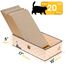 Conlun 5er-Pack Kratzbrett Katze mit Box, Großes Beidseitiges Design, Interaktive Öffnungen, Sauber & Langlebig, Kratzpappe für Katzen, Möbelschutz (Groß, Kariert)