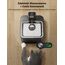 DownyPaws 2.5L Trinkbrunnen für Katze Kabellos, Katzenbrunnen Kabellos mit Bewegungsmelder, Batteriebetrieben Katzentrinkbrunnen, 4000mAh, Leise Wasserpumpe, Tablett aus Edelstahl für Katze, Schwarz