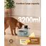 Trinkbrunnen für Katze Kabellos Katzen Wasserbrunnen: Katzentrinkbrunnen - Trinkbrunnen für Katzen mit Sensor - 3.2L Katzenbrunnen Edelstahl mit Bewegungsmelder - mit 6 Kohlefilters + 3 Schwämmes