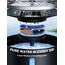 Katzenbrunnen Kabellos 3,5L-FEELNEEDY Trinkbrunnen für Katze mit Bewegungssensor-Batteriebetrieben Wasserbrunnen-4000 mAh Akkukapazität-304 Edelstahl Wasserschale-Pumpe Leise-mit 3 Filter-Schwarz