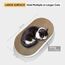 Furjoy Katzen Kratzbrett, 63 x 35 x 10 cm, Ovale Kratzmöbel, Kratzmatte, Lounge, Kratzschale für Katzen mit Katzenminze [ Home Clean Design mit Kratzbox]