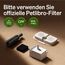 PETLIBRO Katzenbrunnen Filter 4er Pack für Dockstream Trinkbrunnen für Katze PLWF005, PLWF115, PLWF105, 2-Monats-Set Ersatzfilter für Katzentrinkbrunnen
