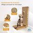 LINUMA® Kratzbrett 68cm hoch Kratzbretter Katze Katzenkratzbretter Kratzmöbel Kratzpappe für Katzen groß XXL Betten Decken & Möbel für Katzen Kratzmatte Katze