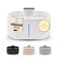 Pretty Paw Katzenbrunnen Kabellos mit Bewegungsmelder - Trinkbrunnen für Katze mit 45 Tagen Akku - Wasserbrunnen für Katzen mit Filter & 3 Liter Wassertank - Aqua Sense (Weiß)