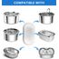 WEIKEY Katzenbrunnen Filter, 24 Stück Ersatzfilter Für Trinkbrunnen, 12 Stück Kohlefilter Und 12 Stück Schaumfilter, Wasserfilter Passend für 2L/3.2L/4L Edelstahl Trinkbrunnen Für Katzen Und Hunde