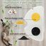 Cat Fountain Filter, 9 Pieces Filters + 9 Pieces Foam Filters for Cat Drinking Fountain, Filtering Hair (Sponge), Triple Filtration (Filter) Stück