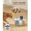 Katzenbrunnen mit Bewegungsmelder Katzen Trinkbrunnen Edelstahl: Katzentrinkbrunnen Sensor - 3.2L Trinkbrunnen für Hunde ohne Kabel - Wasserbrunnen für Haustier - Wasserspender mit 9 Filter