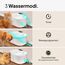 Pretty Paw Katzenbrunnen Kabellos mit Bewegungsmelder - Trinkbrunnen für Katze mit 45 Tagen Akku - Wasserbrunnen für Katzen mit Filter & 3 Liter Wassertank - Aqua Sense (Weiß)