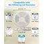 PewinGo Katzenbrunnen Filter, Trinkbrunnen Filter [12 Stück] Ersatzfilter für 2,0-2,5 L Katzenbrunnen Triple Action Durch Ion Enaustauscherharz, Aktivkohle