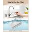 12 Filter Set für Katzenbrunnen: Enthält 6 Aktivkohlefilter + 6 Schaumstofffilter.Wasserfilter für 2.2L Katze-Wasser-Brunnen Sorgt für Sauberes, Frisches Wasser für Ihre Katze