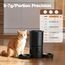Futterautomat Katze 2 Näpfe mit APP: 5L Automatischer Futterspender mit 2.4G WiFi Timer für Trockenfutter - AONBOY Doppelnapf Design für Mehrkatzenhaushalte & Hunde - Schwarz