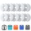 Yiupea Wasserbrunnen Filter 10 Stück, Trinkbrunnenfilter für 2 L & 2,5 L / 67oz & 84oz Katzenblüten-Trinkbrunnen, Baumwoll-Aktivkohle & Harz Katzenbrunnenfilter mit dreifacher Filtration