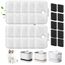 20 Stück Katzenbrunnen filter, Filter katzenbrunnen für Dockstream Trinkbrunnen für Katze PLWF105/PLWF115/PLWF005, Trinkbrunnen filter-Set, 10 Katzenfilter + 10 schwarze Schwämme
