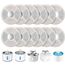 PewinGo Katzenbrunnen Filter, Trinkbrunnen Filter [12 Stück] Ersatzfilter für 2,0-2,5 L Katzenbrunnen Triple Action Durch Ion Enaustauscherharz, Aktivkohle