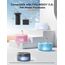3er-Pack Schwämme als Schalldämpfer+ 3er-Wasserpumpe Schwamm für FEELNEEDY Katzenbrunnen 3,2L, Katzen Trinkbrunnen Ersatzteile