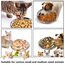 6 Stück Katzennapf Edelstahl 304 Material Futternapf Katze Katzen Napf Fressnapf Katze Wassernapf Katzenschüssel Katzen Katzennäpfe Katzenteller Futterschale für Kat-Zen Kleine Hunde (Typ A - 6 Stück)
