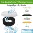 32 Stück Trinkbrunnen Filter, Filter Katzenbrunnen, Ersatzfilter für Katzenbrunnen für Edelstahl Katzenbrunnen für 108oz/3.2L und 67oz/2L,16 Stück Kohlefilter und 16 Stück Schaumfilter