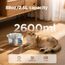 Katzenbrunnen für Katzen Edelstahl Katzentrinkbrunnen: 2.6L Katzenbrunnen für Katzen - Super Silent Wasserbrunnen für Hunde - Blumen Wasserfall Design - mit 6 Kohlefilters + 3 Schwämmes