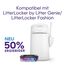 Litter Genie LitterLocker by, 3er-Pack XL-Nachfüllkassette, Original-Spezialfolie mit Geruchsbarriere garantiert 100% Geruchsschutz