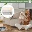 16 Stück Katzenbrunnen Filter für 2.5L Trinkbrunnen für Katze 8 Filter + 8 Schaumstofffilter für Oneisall katzenbrunnen Set Ersatzfilter für Katzentrinkbrunnen