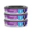 Litter Genie LitterLocker by, 3er-Pack XL-Nachfüllkassette, Original-Spezialfolie mit Geruchsbarriere garantiert 100% Geruchsschutz