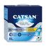 CATSAN Active Fresh – Katzenstreu aus Naturton mit Aktivkohle – Effektive Bindung von Geruch und Feuchtigkeit – 1 x 8 Liter