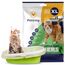 Pettiny 20 XL Katzentoilettenbeutel mit Zugbändern Kratzfeste Tüten für Extra Großes Katzenklo