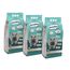 BentoKitty Katzenstreu (30L, 3er Pack) Naturell, Klumpend, weiß, feinkörnig, Klumpstreu aus Bentonite, für Sensitive Katzenpfoten geeignet