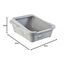 Simon's Cat, Katzentoilette mit Rand L: 43 cm B: 32 cm H: 16 cm grau