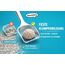 BentoKitty Katzenstreu (30L, 3er Pack) mit Lavendel Duft, Klumpend, weiß, feinkörnig, Klumpstreu aus Bentonite, für Sensitive Katzenpfoten geeignet, Saugstark, Geruchsbindend