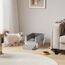 Lifewit 28L Katzenklo Edelstahl groß mit Schaufel und Pedal für große Katzen, Katzenklo Offen 60 x 40 x 30 cm, Katzentoilette XXL, Cat Litter Box ohne Deckel für Wohnzimmer Schlafzimmer, Grau
