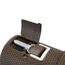 Curver petlife Katzentoilette mit Deckel, Katzenklo inklusive Schaufel, Moderne Rattangeflecht-Optik, Mokka, 51,5 x 38,5 x 40 cm, mokka