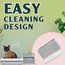 Wubushan Katzenstreuschaufel mit behälter, Katzenklo Schaufel Metall mit Halterung, Katzenstreu Schaufel mit holzgriff, Lochabstand 7mm, Länge 28cm, Litter Box Scoop, Cat Litter Scoop