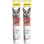 GimCat Duo Paste Anti-Hairball Malz und Hühnchen - Katzensnack fördert den Abgang verschluckter Haare - 1 Tube (1 x 50 g) (Packung mit 2)