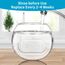 Vindox Katzenbrunnen Filter,Ersatzfilter für Edelstahl Trinkbrunnen Katzen,Trinkbrunnenfilter Haustierfilter für Katzen und Hunde Wasserbrunnen