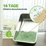 FUKUMARU Tofu Katzenstreu 5,4 kg - Klumpendes Katzenstreu, Geruchsbekämpfung mit grünem Teearoma, staubfrei und leicht klumpend, spülbar in der Toilette.