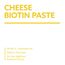 GimCat Cheese Biotin Paste - Mit aromatischem Käse, Zink und Leinöl für Fell, Haut und Krallen - 1 Tube (1 x 50 g)