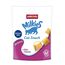 animonda Milkies Katzensnack mit Milch - Knusperkissen Wellness (6 x 120g), getreidefreie Katzenleckerli Milch Katzensnacks für Erwachsene Katzen