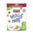animonda Milkies Katzensnack mit Milch - Knusperkissen Balance (6 x 120g), getreidefreie Katzenleckerli Milch Katzensnacks für Erwachsene Katzen