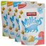 animonda Milkies Katzensnack mit Milch - Knusperkissen Selection Mixpack (6 x 30g), getreidefreie Katzenleckerli Milch Katzensnacks für Erwachsene Katzen