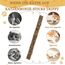 Vunpok 10 Stück Katzenminze Sticks, Katzenminze Spielzeug, Kauholz für Katzen, Gegen Mundgeruch, Kauspielzeug für Zahnpflege und gesunde Kaugewohnheiten