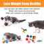 Speedy Panther 21 Stücke Katzenspielzeug Set Katzentunnel Interaktives Katzen Spielzeug für Kätzchen Federspielzeug Katzenbälle Spielzeugmäuse
