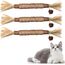 Redreo Katzenminze Sticks, 3 Stück Katzen Kauhölzer Sticks für Katzen Zahnpflege & Gegen Mundgeruch Natürlich Sicher Katzensticks Kausticks