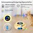 GoldenSun Interaktives Katzenspielzeug, 3 in 1 Elektrisch Automatischer Spielzeug für Katzen, Whack-A-Mole, Fluttering Butterfly, inklusive Ball, USB Wiederaufladbar Katzen Teaser mit 4 Aufsätzen