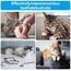 Adiwo Katzenspielzeug: 6 Mäuse + 2 Matatabi-Kaustäbchen, natürliche Zahnreinigung und Spaß