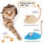 Xinstroe 9 Stück Katzenminzen Spielzeug, Plüsch Maus Kitten Spielzeug Katzenspielzeug mit Katzenminze Mäuse Catnip Toy katzenspielzeug fur Katze und Kitten, Grau,Kaffee,Grau,Braun,Hellgrau,Rosa,Beige
