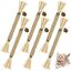 vsshe Katzenminze Sticks,6 Stück Matatabi Katzensticks Katzenminzen Spielzeug Matatabi Stick Katzen Sticks Katzenminze Zähne Reinigung Dental Katzenspielzeug für Katzen Zahnpflege Natürlich Sicher