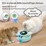 GoldenSun 3 in 1 Katzenspielzeug, Interaktives Elektrisch Automatischer Spielzeug für Katzen, Whack-A-Mole, Fluttering Butterfly, inklusive Ball, USB Wiederaufladbar Katzen Teaser mit 4 Aufsätzen